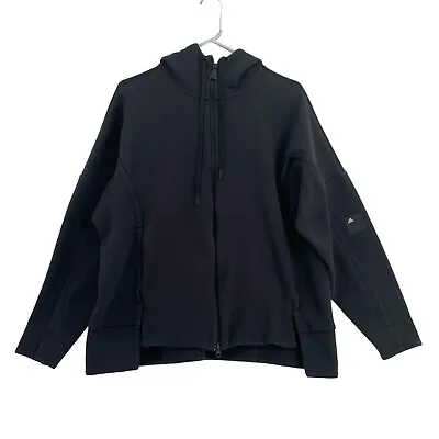Buy Adidas Mission Victory Full Zip Hoodie Women's Size S Black Loose Fit Sweatshirt • 33.07£