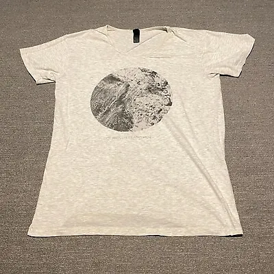 Buy Of Mice & Men Shirt Mens Medium Grey Short Sleeve Music Rock Band Indie Merch • 6.19£