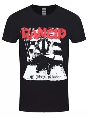 Buy Rancid T-shirt Wolves Men's Black • 17.99£