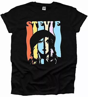 Buy Stevie Nicks Rock Hippy 70s 80s Love Music Men's Printed Woman Tshirt UK Seller  • 12.99£