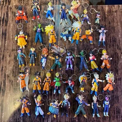 Buy Dragon Ball Key Chain Lot Of Set Son Goku Gohan Piccolo Vegeta Trunks Majin Buu • 191.36£