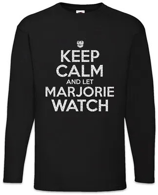 Buy Keep Calm And Let Marjorie Watch American Men Long Sleeve T-Shirt Horror Story • 28.74£