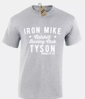 Buy Tyson Boxing Mens T Shirt Cool Boxer Iron Mike Training Top Rocky Fashion Top • 12.99£