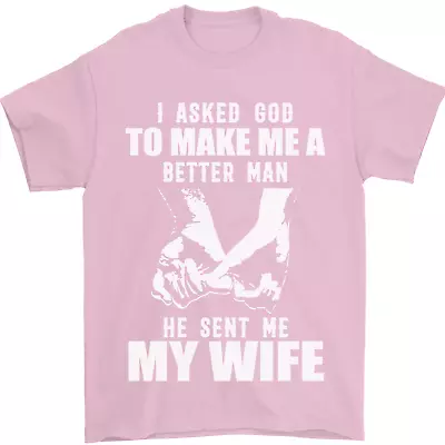 Buy Husband & Wife Wedding Anniversary God Mens T-Shirt 100% Cotton • 8.49£