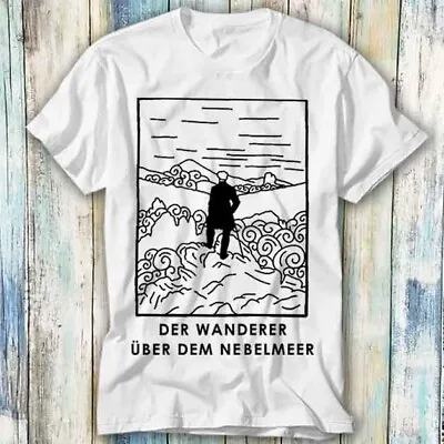 Buy Van Gogh Wanderer Above The Sea Fog Der Wanderer Uber Dem Nebelmeer T Shirt 1381 • 6.35£