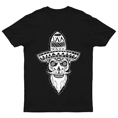 Buy Day Of The Dead Mexican T-Shirt Sugar Skull Dia De Los Muertos Gothic #V#DD255 • 11.99£
