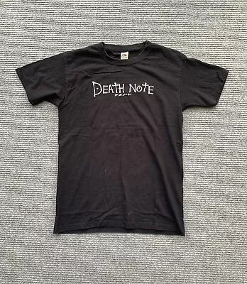 Buy Death Note Fruit Of The Loom T-Shirt, Size S • 10£