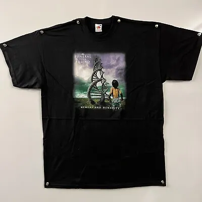 Buy Funeral For A Friend Memory And Humanity Official Promo T-Shirt Size XL • 24.99£