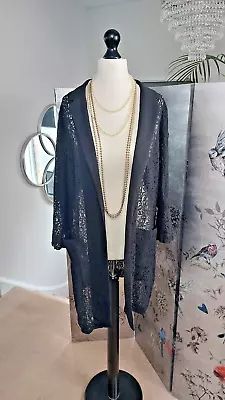 Buy Ladies Steampunk Lace Vintage Look Jacket BOHO Blazer 18 20 22 PLUS Size XL GOTH • 25.95£