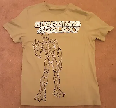Buy Nice *GUARDIANS OF THE GALAXY Groot T-Shirt Size Medium Very Good Condition* • 2.99£