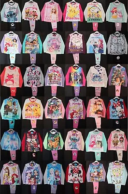 Buy Older Girls CHARACTER Pyjama Sets / Officially Licensed PJs - Sizes 4-12 Years • 9.95£