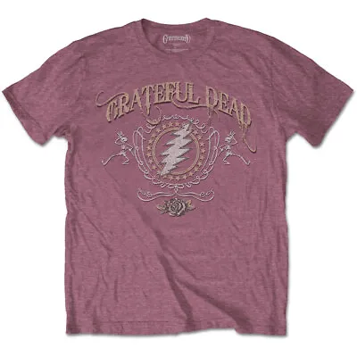 Buy Red The Grateful Dead Bolt Official Tee T-Shirt Mens • 17.13£