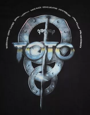 Buy 2017 TOTO Concert Tour (XL) T-Shirt STEVE LUKATHER • 42.63£