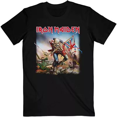 Buy Iron Maiden 'The Trooper' Black T Shirt - NEW • 15.49£