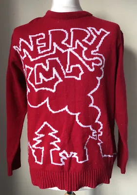 Buy Catch 22 Festive Christmas Pullover Jumper UK M • 19.49£