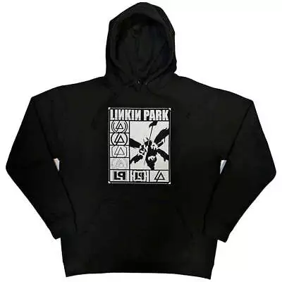 Buy Linkin Park Unisex Pullover Hoodie: Logos Rectangle OFFICIAL NEW  • 37.89£