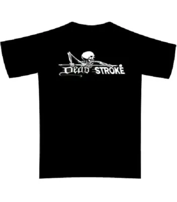 Buy Deadstroke T-Shirt Pool Logo Dead Stroke Skeleton Pool Billiards Size L NEW • 29.99£