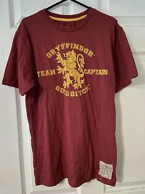 Buy Harry Potter World Studio, Red Gryffindor Quidditch T-shirt Adult Small,New/Tags • 5.50£