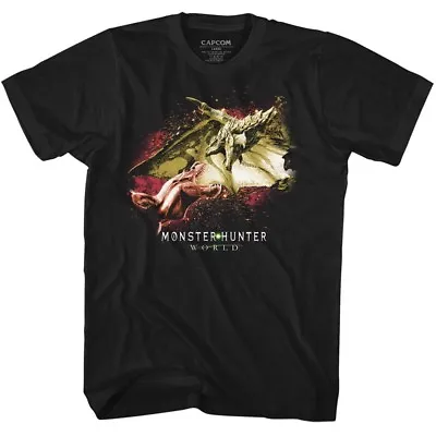 Buy Monster Hunter World Dragons Capcom Video Game Men's T Shirt • 39.34£