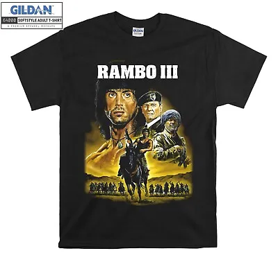 Buy Rambo Movie Sylvester Stallone T-shirt Gift Hoodie Tshirt Men Women Unisex E861 • 11.99£