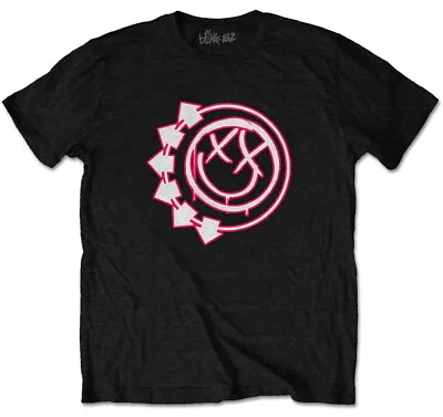Buy Blink 182 Six Arrow Smile Black T-Shirt NEW OFFICIAL • 15.19£
