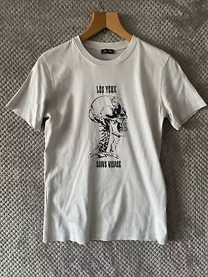 Buy Lost Soles Mens T-shirt Size Uk Small 100% Cotton Graphic Print Off White • 24£