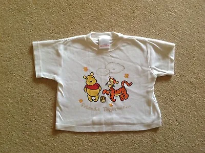 Buy Vintage Disney  ' Winnie The Pooh & Tigger ' T Shirt. Size 3 - 6 Months • 3.50£