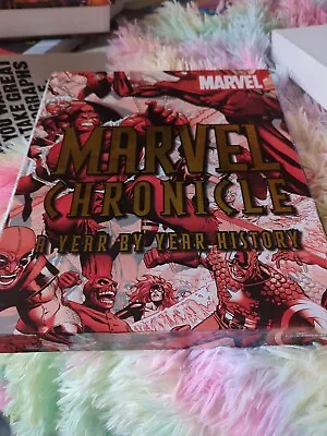 Buy Marvel Chronicle: A Year By Year History Hardback Book  • 15£