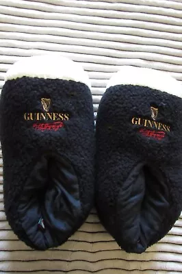 Buy Gents Medium Guinness Official Merchandise Signature Pint Slippers  8-11 UK • 3£