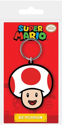 Buy Super Mario Toad Rubber Keyring New 100% Official Merch • 3.55£