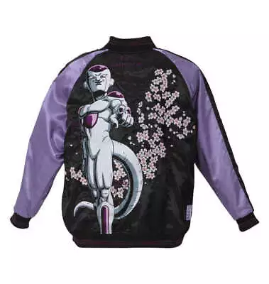 Buy Dragon Ball Z Frieza Embroidery Reversible Sukajan Blouson Jacket 4L Size New • 376.70£