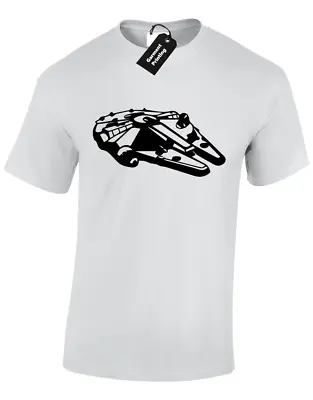 Buy Millennium Falcon Mens T Shirt Star Trooper Jedi Wars Darth Yoda S - 5xl • 8.99£