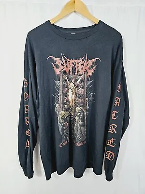 Buy Suffer-Come Be One With Suffering Band Long Sleeve T-Shirt XL DEATHCORE  • 29.74£