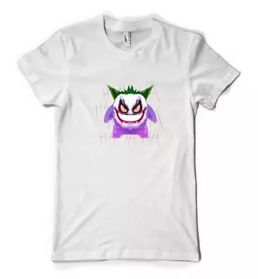Buy Joker Vs Gengar Mashup Villain Gaming HAHAHA  Personalised Unisex Adults T Shirt • 14.49£