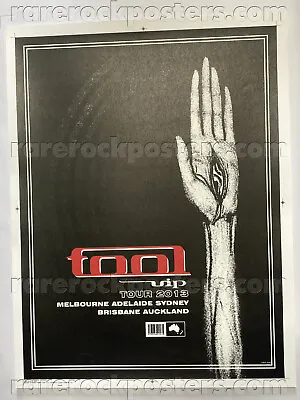 Buy Tool ~ 2013 Australian / New Zealand Tour Gig Merch Vip Poster ~ Artists Proof • 315.17£