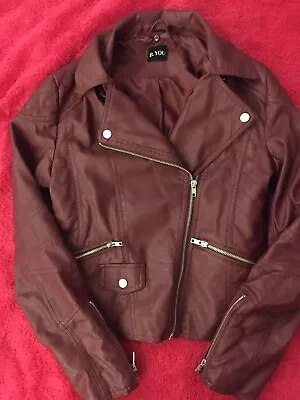Buy Ladies Leather Look Jacket • 18£