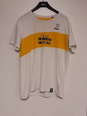 Buy Original Agu Team Jumbo Visma T-Shirt White (S) • 4.29£