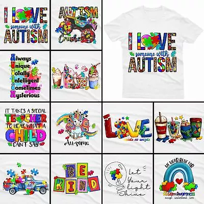 Buy Autism Awareness Day Promoting Love And Acceptance T-Shirt #V #AD52 • 9.99£
