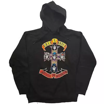 Buy Guns N' Roses Unisex Pullover Hoodie: Appetite For Destruction-  Black Cotton • 27.99£