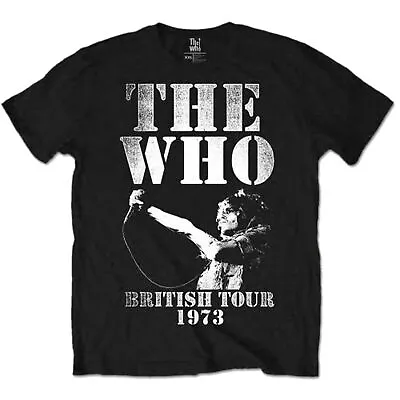 Buy The Who Live Tour 1973 Roger Daltrey Rock Official Tee T-Shirt Mens Unisex • 15.99£