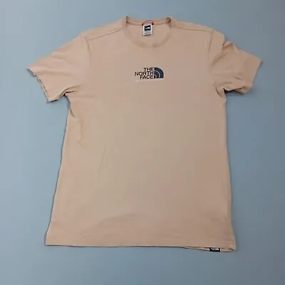 Buy The North Face T-shirt Mens Small Brown Short Sleeve Spellout • 13£