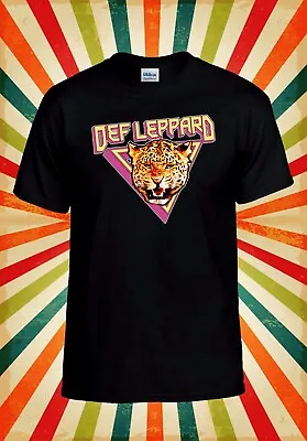 Buy Def Leppard Tour 1983 Cat Rock Band Men Women Unisex Baseball T Shirt Top 2850 • 11.99£