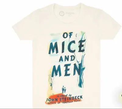 Buy Of Mice And Men Women's Tee Size Medium New In Bag/All Tags From Out Of Print • 15.79£
