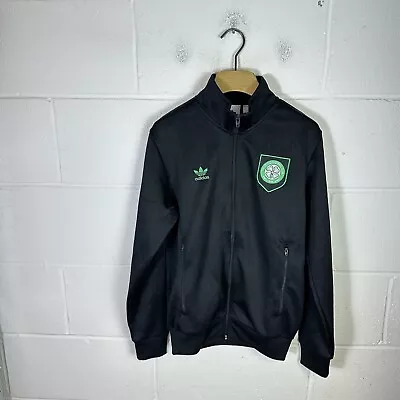 Buy Adidas Jacket Mens Small Black Celtic FC Firebird Trefoil Originals Football • 53.95£