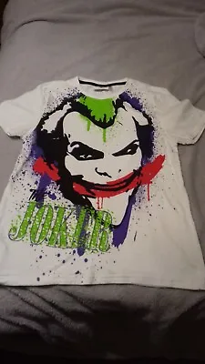 Buy Joker T Shirt Official Batman DC PRODUCT  LARGE • 2.50£
