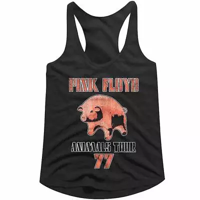 Buy Pink Floyd Animals Album USA Tour 1977 Women's Tank Top Pig Cover Art Rock Merch • 26.13£