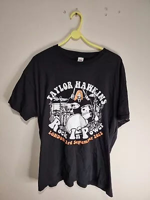 Buy Gildan Taylor Hawkins Foo Fighters Rock In Power RIP London Tribute Shirt XL 22 • 29.99£