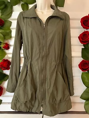 Buy Mossimo Womens Army Green Field Jacket Size Large Water-Resistant • 23.06£