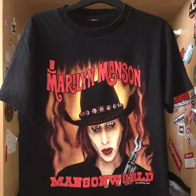 Buy Marilyn Manson 2000s Tshirt Rare Size Large • 25£
