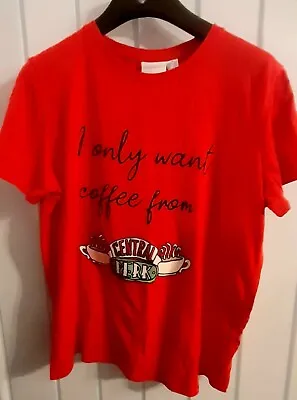Buy Friends T-shirt. I Only Want Coffee From Central Perk • 6.99£